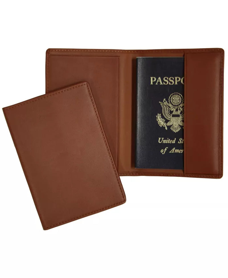 Men'S Classic RFID Blocking Passport Case