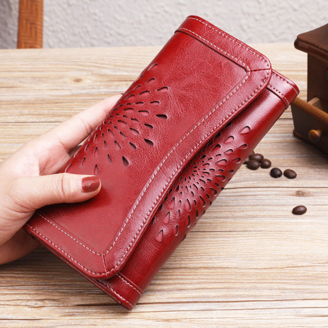 Waxora™ Elegance leather Wallet, Created by Turistoffs