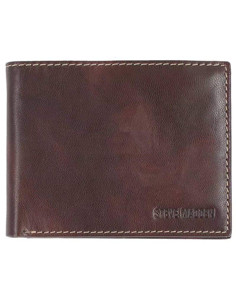 Men'S Antique-Like RFID Passport Case