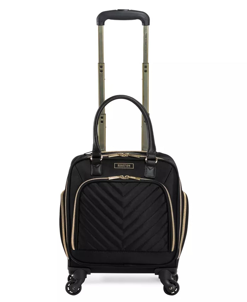 17" Softside Chevron 4-Wheel Spinner Carry-On Underseater