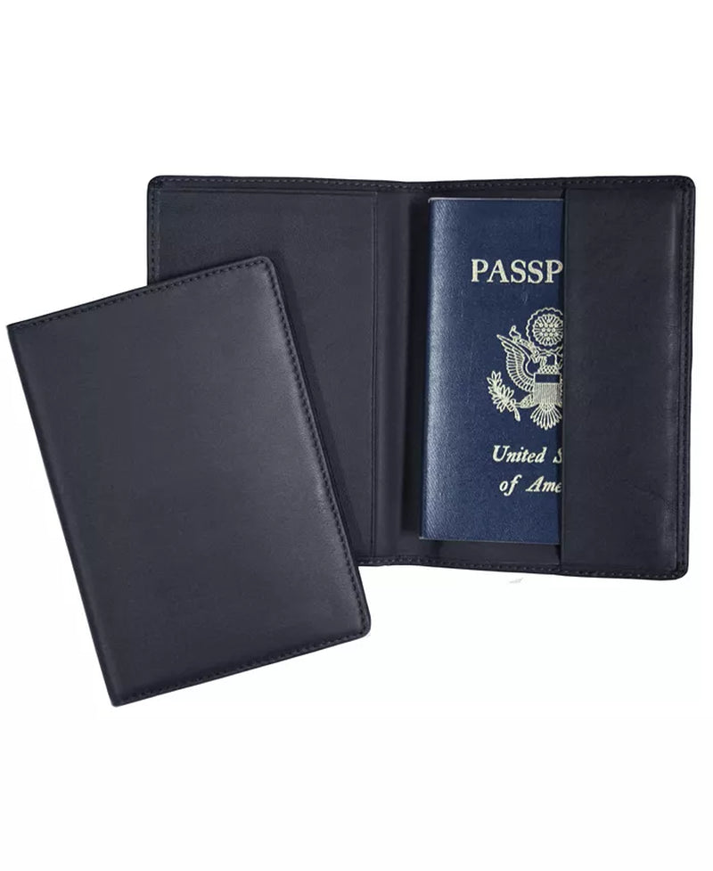 Men'S Classic RFID Blocking Passport Case