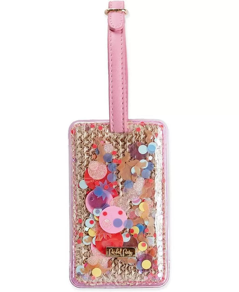 Travel Bundle Women'S Travel Accessory Passport Holder and Luggage Tag, Woven with Faux Leather