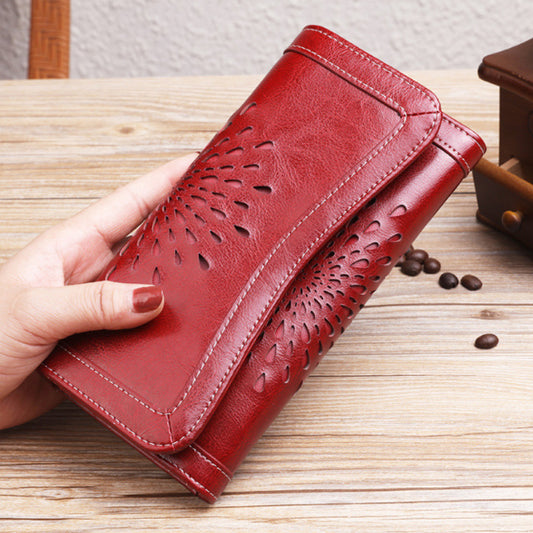Waxora™ Elegance leather Wallet, Created by Turistoffs