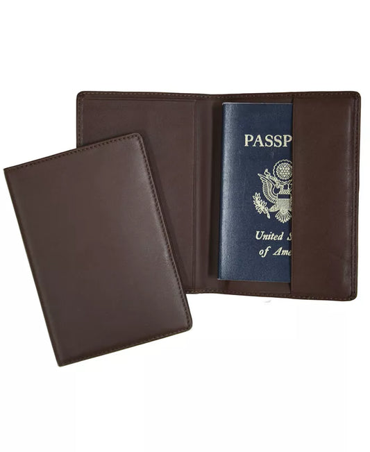 Men'S Classic RFID Blocking Passport Case