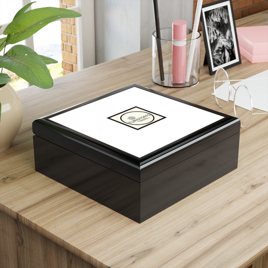 Elegant Black Jewelry Box for Accessories, Gift for Her, Personalized Keepsake Storage, Ideal for Birthdays, Weddings, and Special Occasions