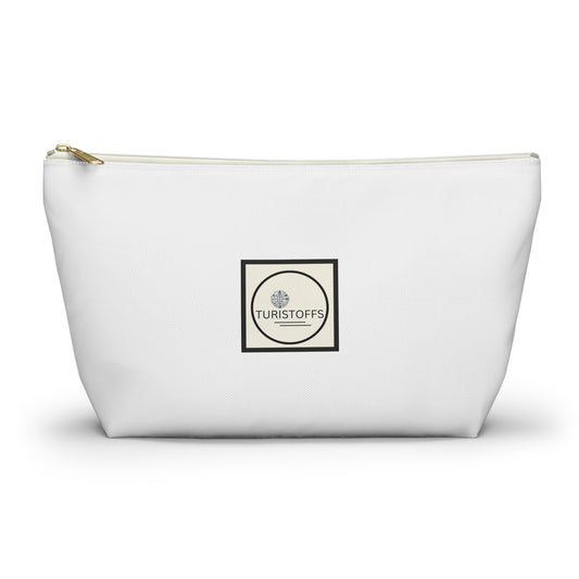 Progress Over Perfection Accessory Pouch - Motivational Makeup Bag, Travel Pouch, Organization, Gift for Students, Minimalist Design