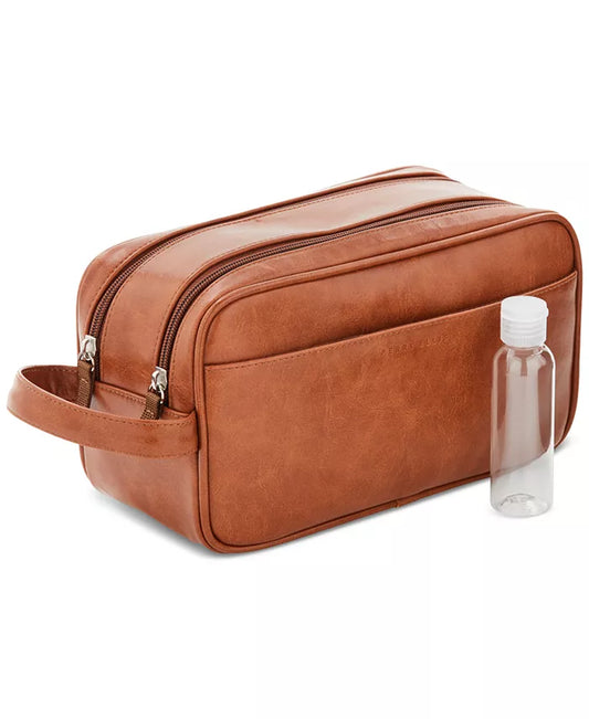 Men'S Double Zip-Top Shave Kit