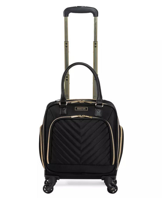 17" Softside Chevron 4-Wheel Spinner Carry-On Underseater