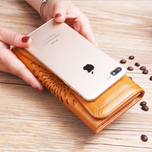 Waxora™ Elegance leather Wallet, Created by Turistoffs