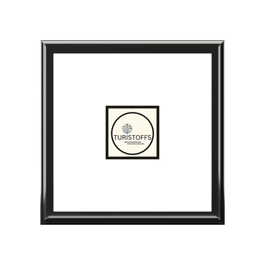 Elegant Black Jewelry Box for Accessories, Gift for Her, Personalized Keepsake Storage, Ideal for Birthdays, Weddings, and Special Occasions